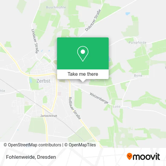 Карта Fohlenweide