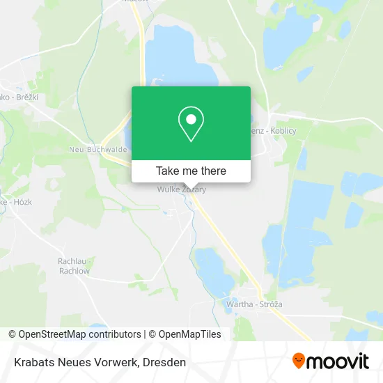Карта Krabats Neues Vorwerk