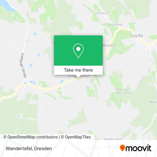 Карта Wandertafel