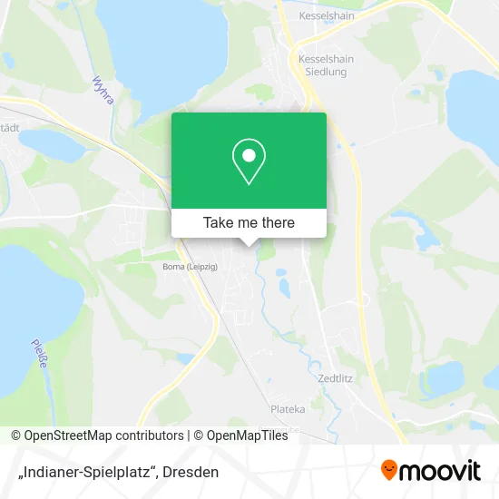 Карта „Indianer-Spielplatz“