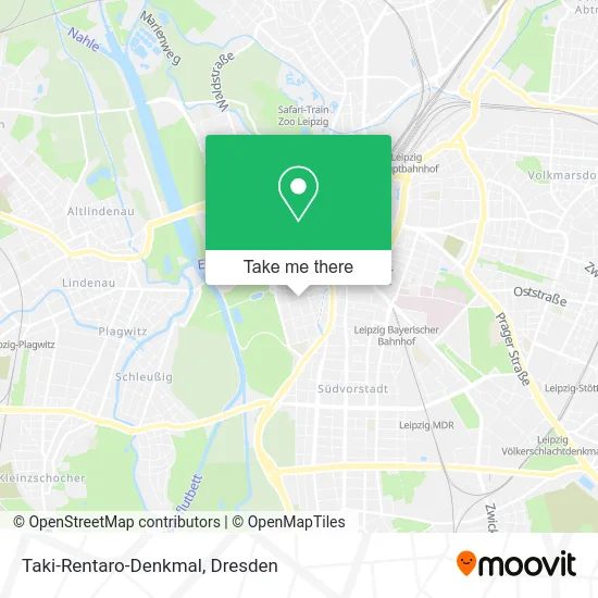 Карта Taki-Rentaro-Denkmal