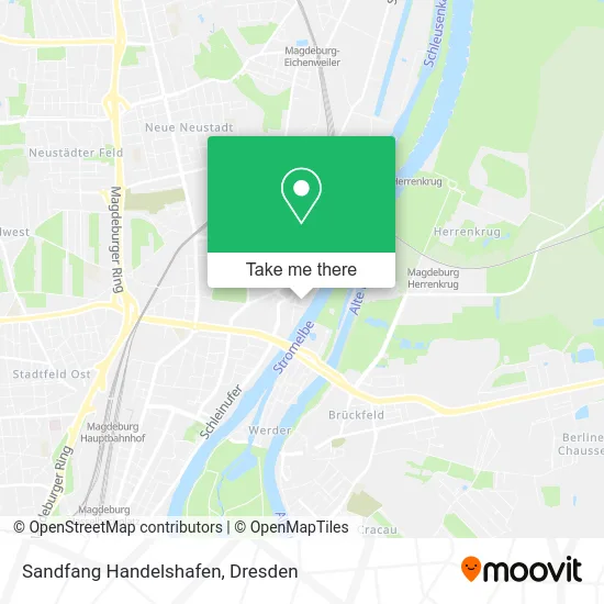 Карта Sandfang Handelshafen