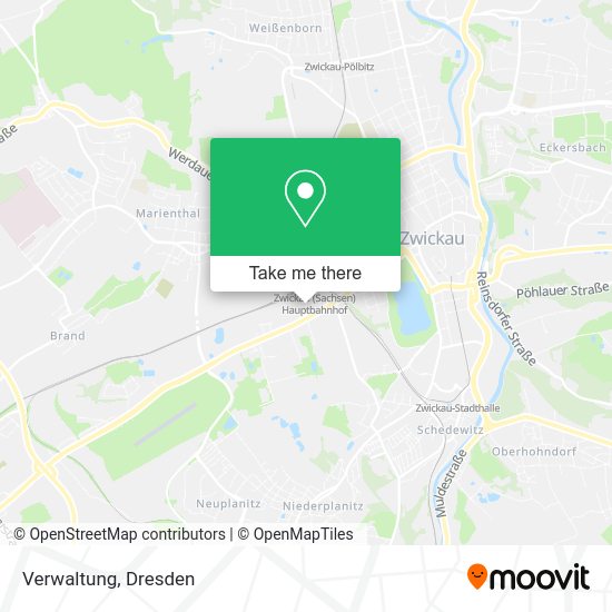 Карта Verwaltung
