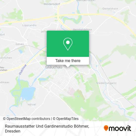 Карта Raumausstatter Und Gardinenstudio Böhmer