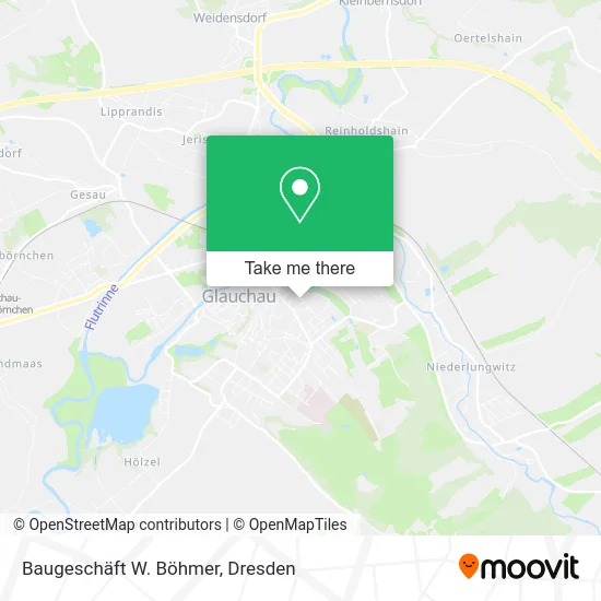 Baugeschäft W. Böhmer map