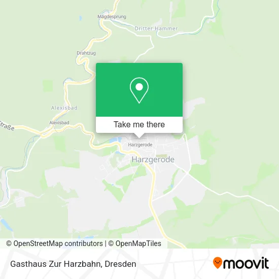 Карта Gasthaus Zur Harzbahn