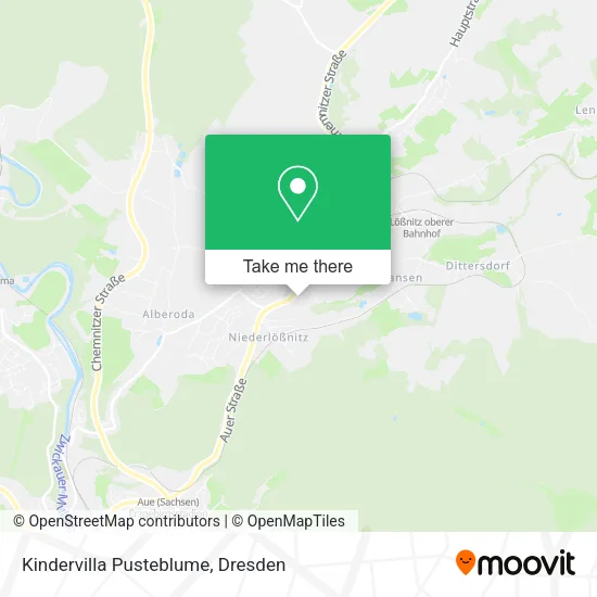 Карта Kindervilla Pusteblume