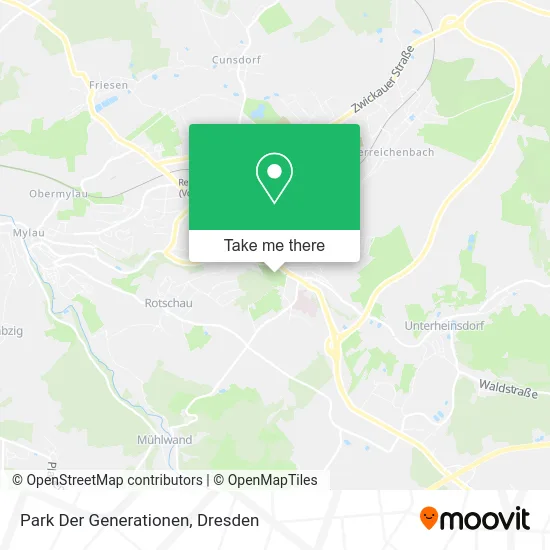Карта Park Der Generationen
