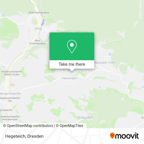 Карта Hegeteich