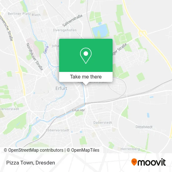 Карта Pizza Town