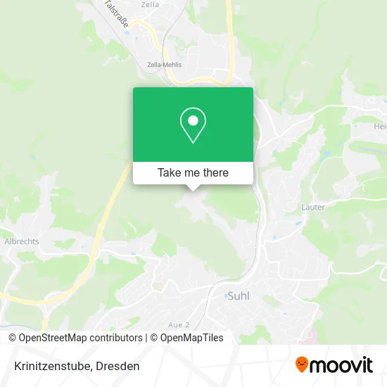Карта Krinitzenstube