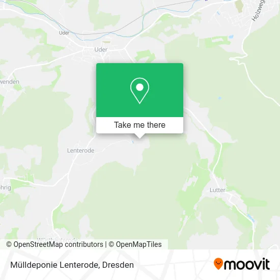 Карта Mülldeponie Lenterode