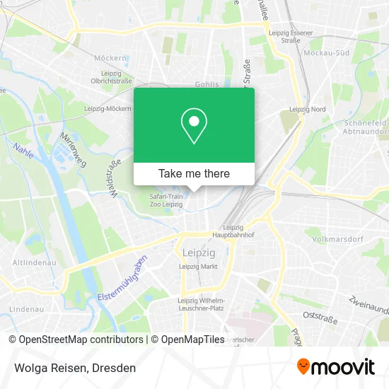 Карта Wolga Reisen