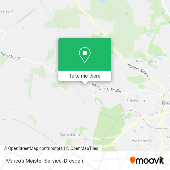 Карта Marco's Meister Service