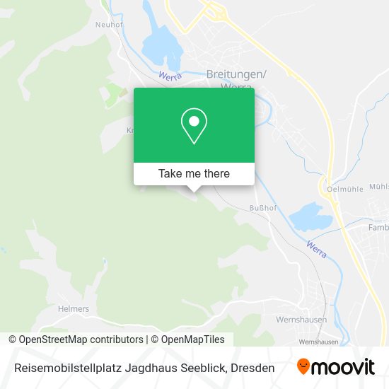Карта Reisemobilstellplatz Jagdhaus Seeblick