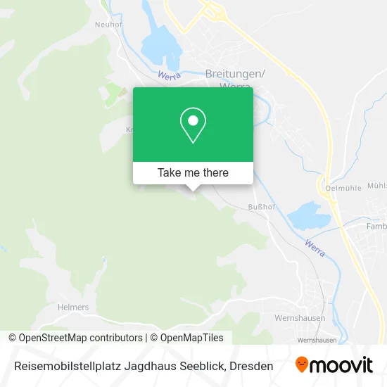 Карта Reisemobilstellplatz Jagdhaus Seeblick