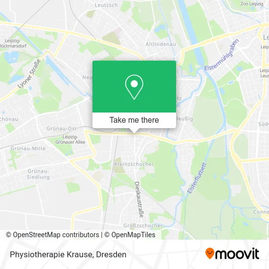 Карта Physiotherapie Krause