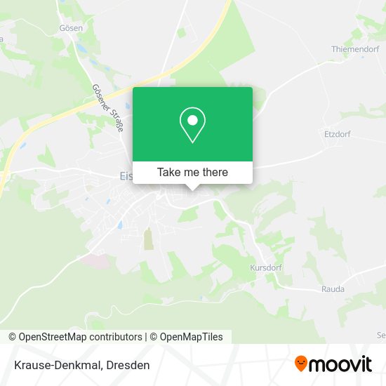 Карта Krause-Denkmal