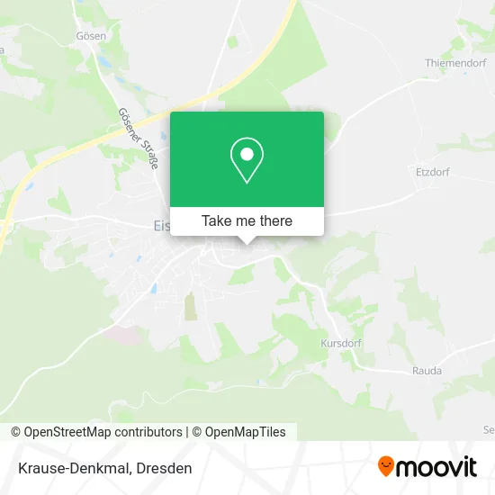 Карта Krause-Denkmal