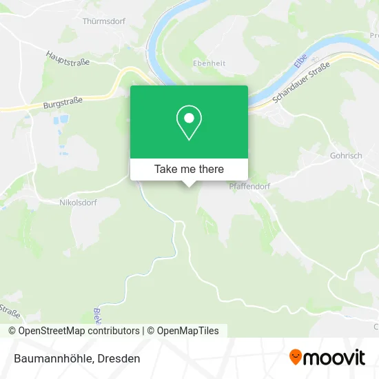 Карта Baumannhöhle