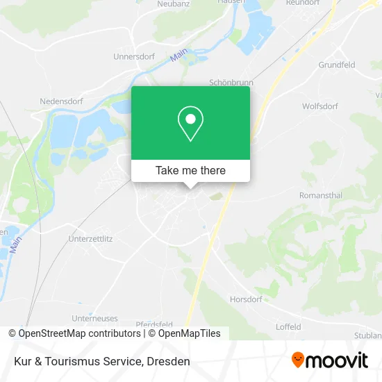 Карта Kur & Tourismus Service