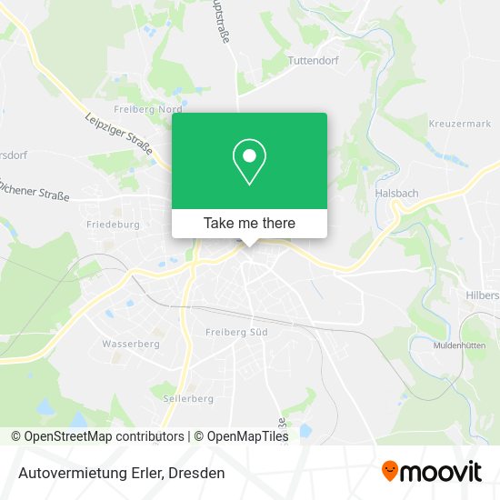 Карта Autovermietung Erler