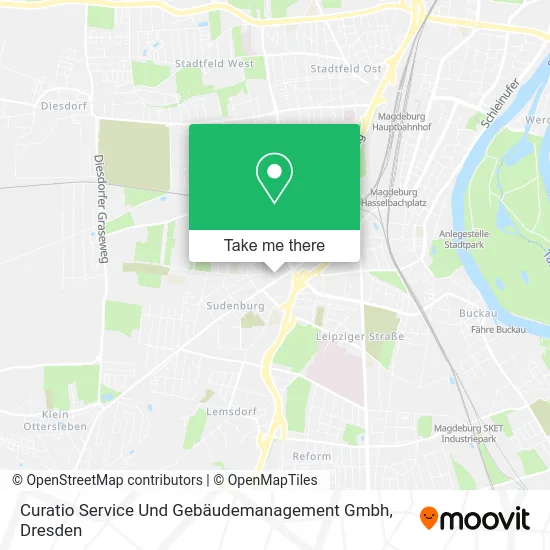 Карта Curatio Service Und Gebäudemanagement Gmbh