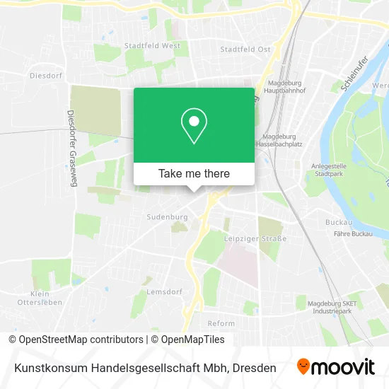 Карта Kunstkonsum Handelsgesellschaft Mbh