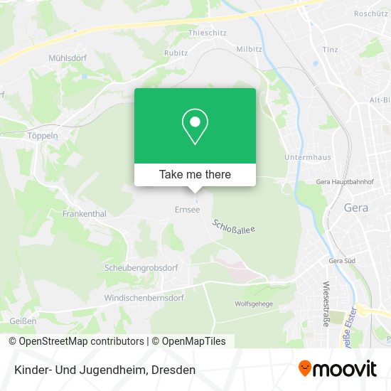 Карта Kinder- Und Jugendheim