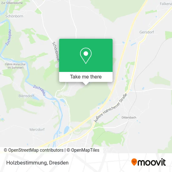 Карта Holzbestimmung