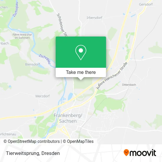Карта Tierweitsprung
