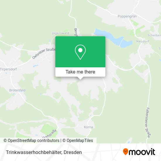 Карта Trinkwasserhochbehälter