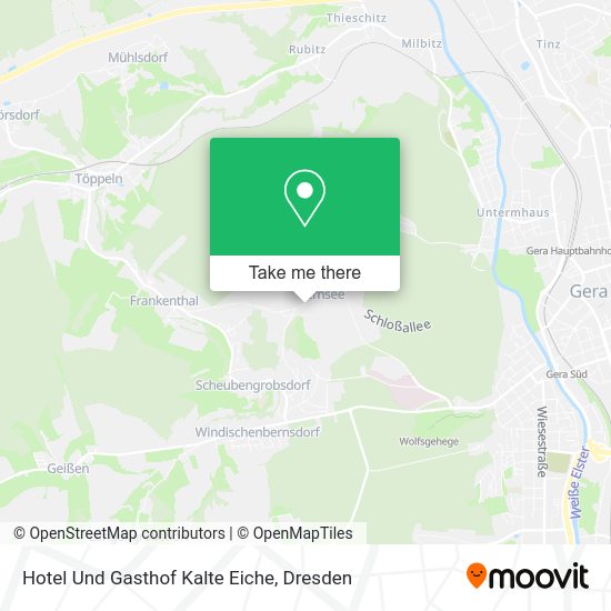 Карта Hotel Und Gasthof Kalte Eiche