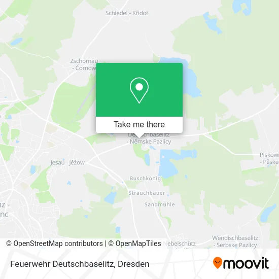 Карта Feuerwehr Deutschbaselitz