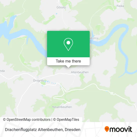 Карта Drachenflugplatz Altenbeuthen