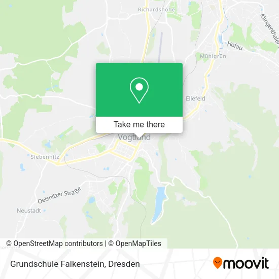 Карта Grundschule Falkenstein