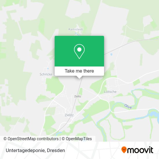 Карта Untertagedeponie