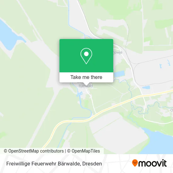 Карта Freiwillige Feuerwehr Bärwalde