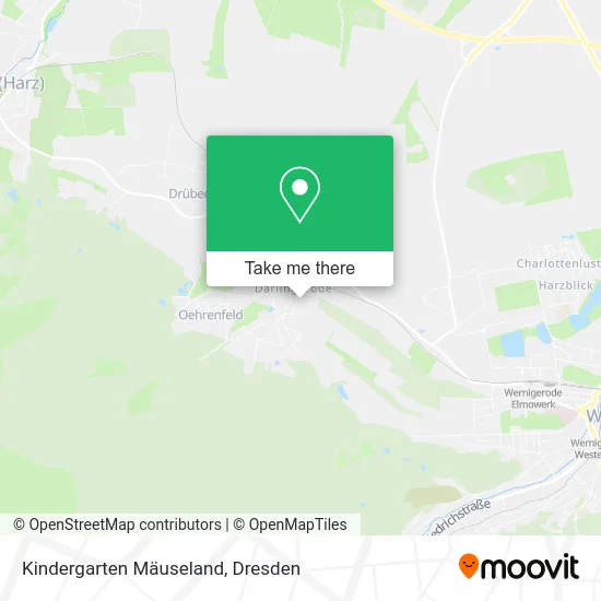 Карта Kindergarten Mäuseland