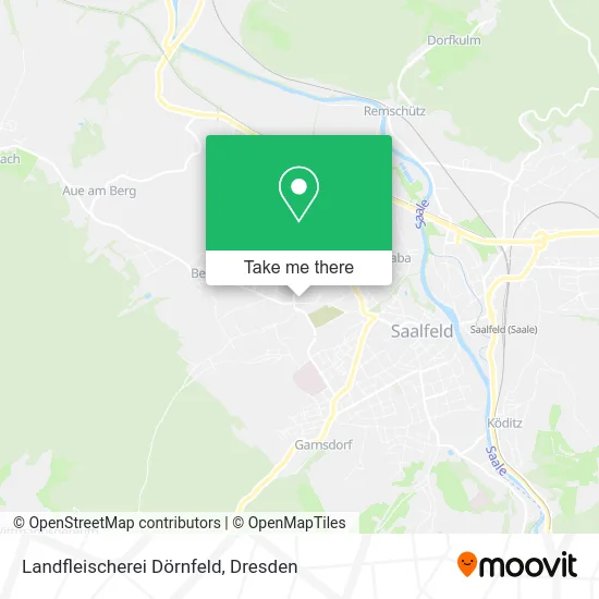 Карта Landfleischerei Dörnfeld