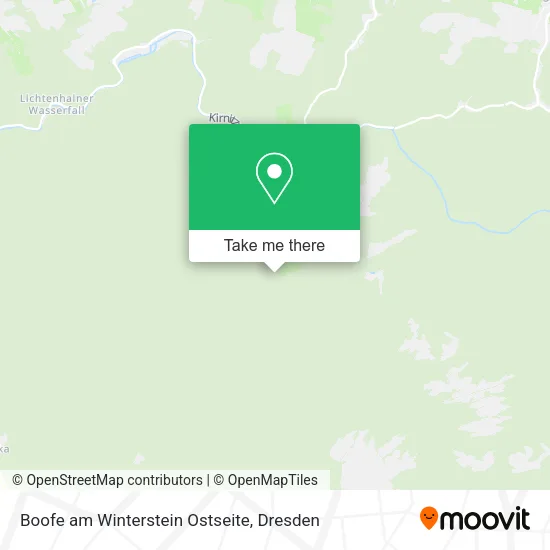 Карта Boofe am Winterstein Ostseite