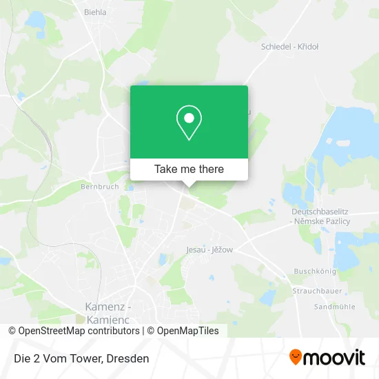 Карта Die 2 Vom Tower