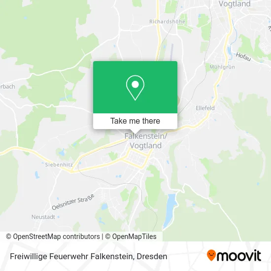 Карта Freiwillige Feuerwehr Falkenstein
