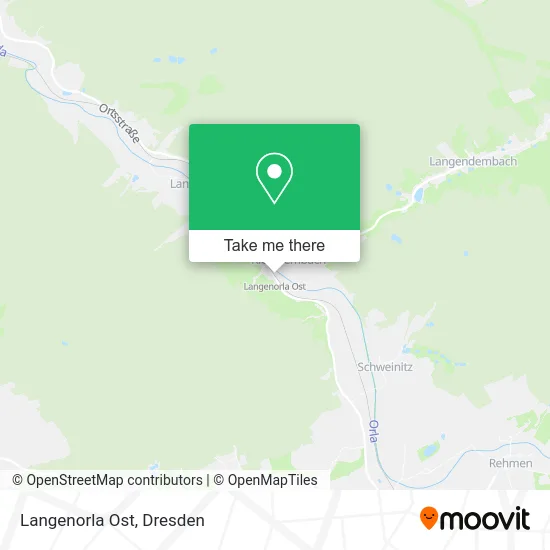 Карта Langenorla Ost