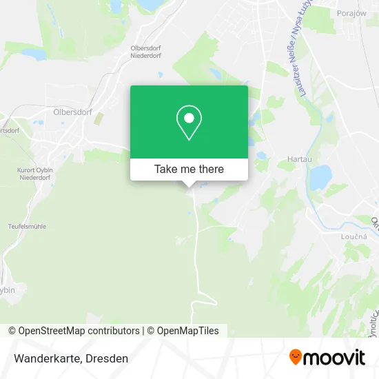 Карта Wanderkarte