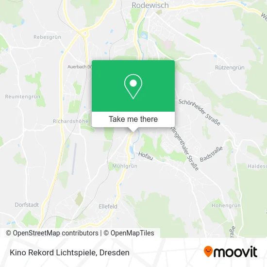 Kino Rekord Lichtspiele map