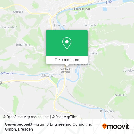 Карта Gewerbeobjekt-Forum 3 Engineering Consulting Gmbh