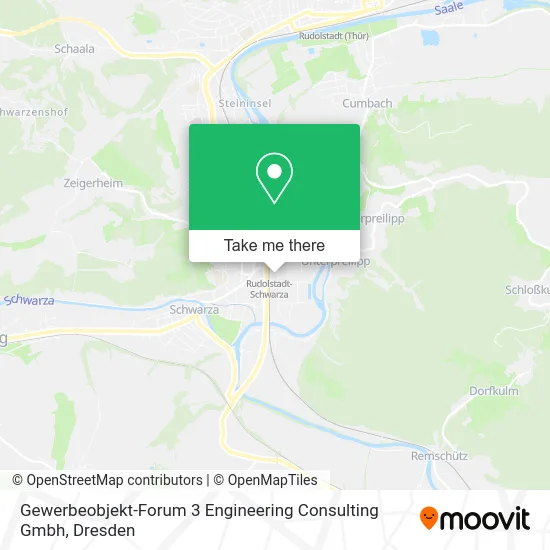 Карта Gewerbeobjekt-Forum 3 Engineering Consulting Gmbh