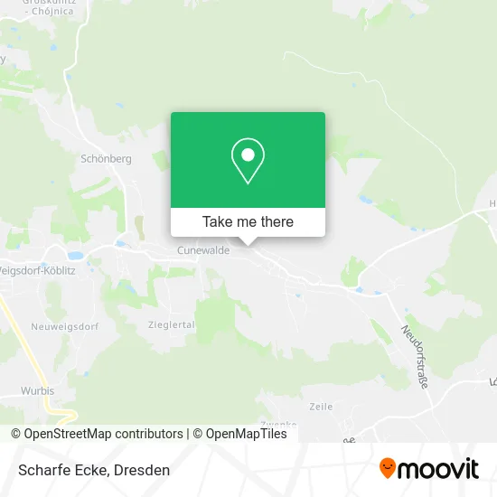 Карта Scharfe Ecke