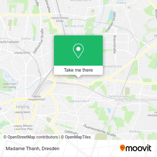 Карта Madame Thanh